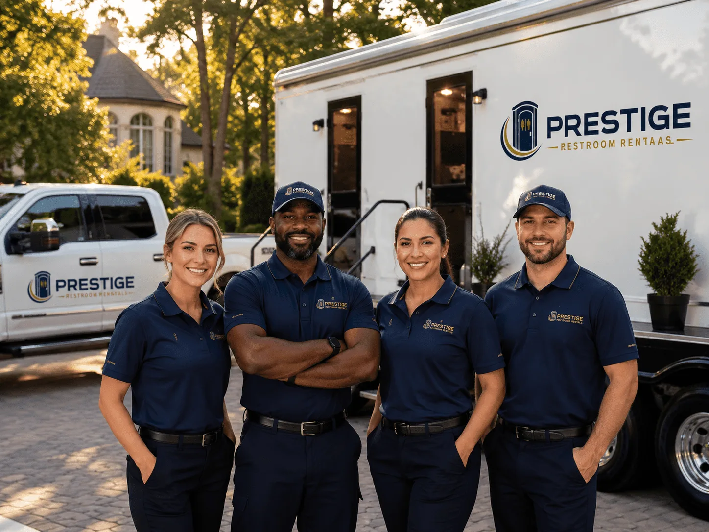 Trusted Luxury Portable Restrooms company in Guy, AR